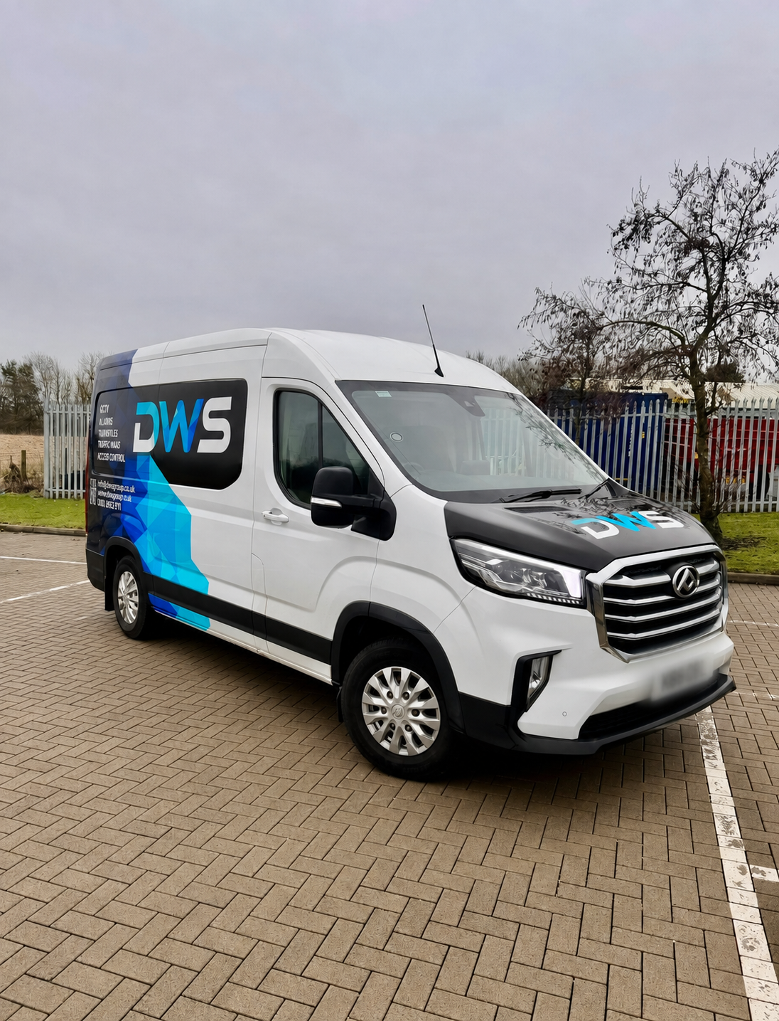 Drainworx Scotland LTD branded service van